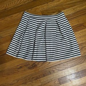 American Eagle Stripes Mini Skirt